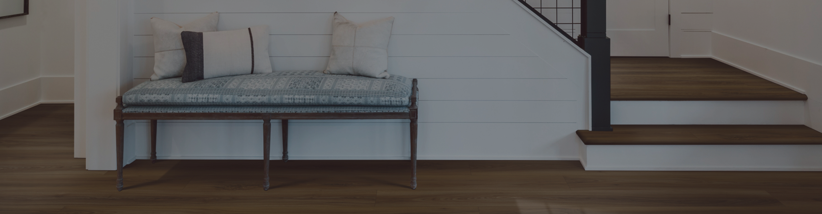 hardwood flooring in entryway
